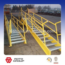 im Freien galvanisierte industrielle Stahltreppe